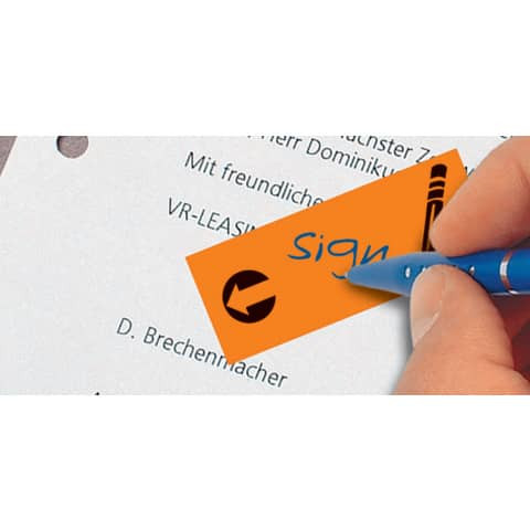 Haftmarker Symbol sort. SIGEL HN635