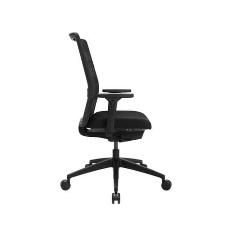 Drehstuhl mit AL Airwork schwarz TOPSTAR PA20OMP0CX0H h.Roll.