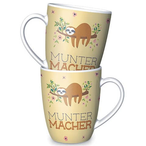 Kaffeebecher Muntermacher FÜR DICH 950677 250ml