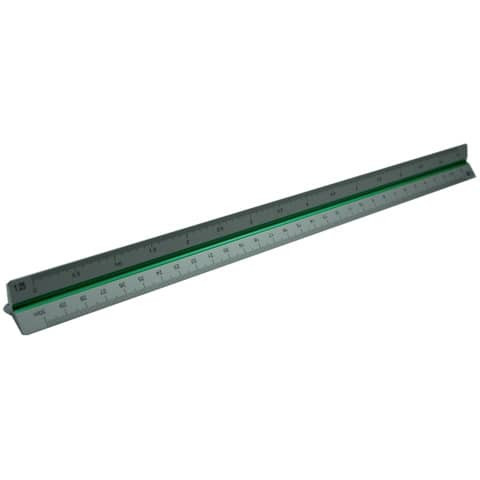 Dreikantmaßstab 30cm Alu RUMOLD 195/DIN/30