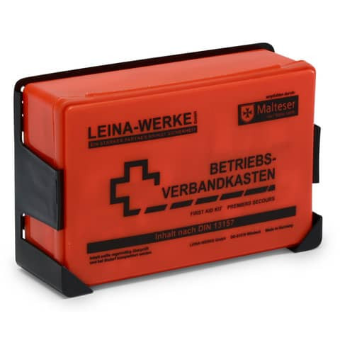 Verbandkasten mit Inhalt orange LEINA-WERKE 20003 DIN 13157