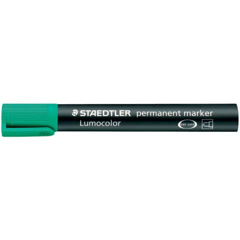 STAEDTLERPermanentmarker Lumocolor grün 352-5 Rundsp. 2mm