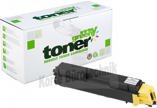 my green toner Toner-Kit yellow HC (152320) ersetzt TK-580Y