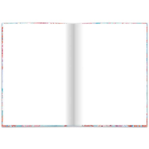 Notizbuch A4 96BL blanko Delfine RNK 46823