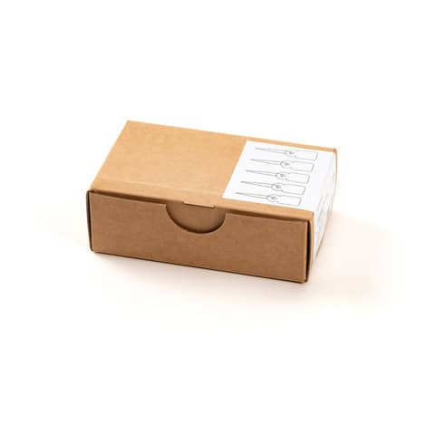 Hängeetiketten 10x22mm weiß 1000St HERMA 6919 mit rotem Faden
