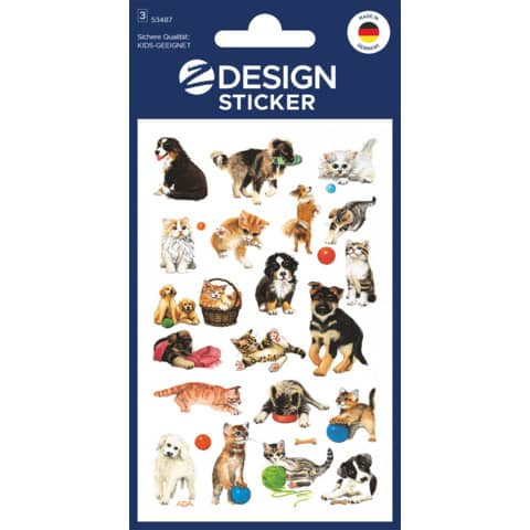 Schmucketikett Hunde+Katzen ZWECKFORM 53487