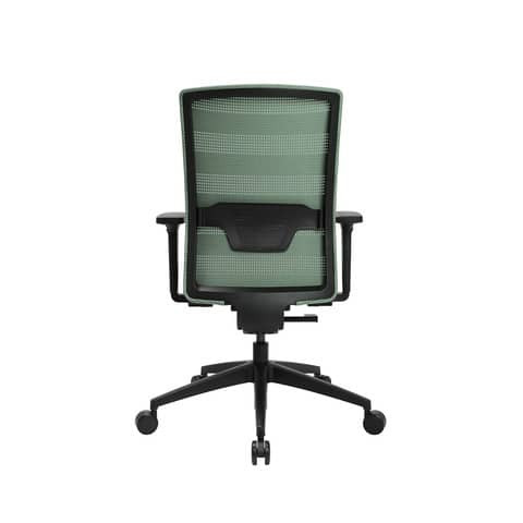 Drehstuhl m AL Sitness Airwork schw/mint TOPSTAR PA30OMT5CX5H h.Rll.