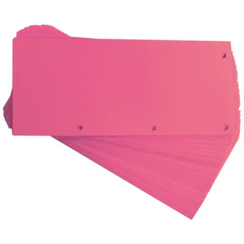 OXFORD Trennstreifen Duo 160 g/qm Karton - pink, 60 Stück