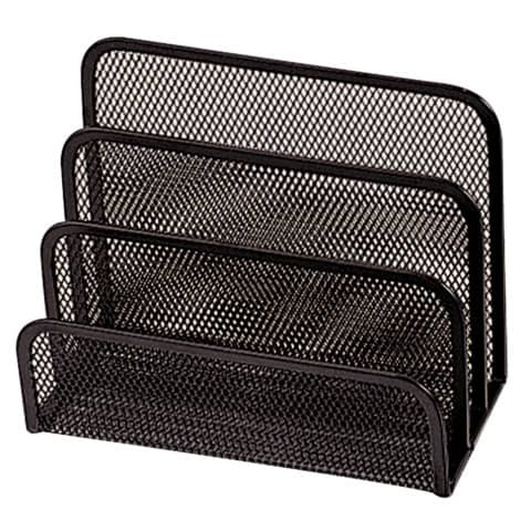 Briefständer Metall schwarz Q-CONNECT KF00876 3-teilig