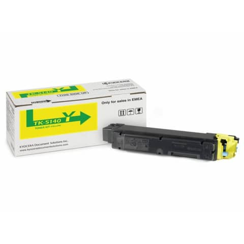 Lasertoner TK-5140Y yellow KYOCERA 1T02NRANL0