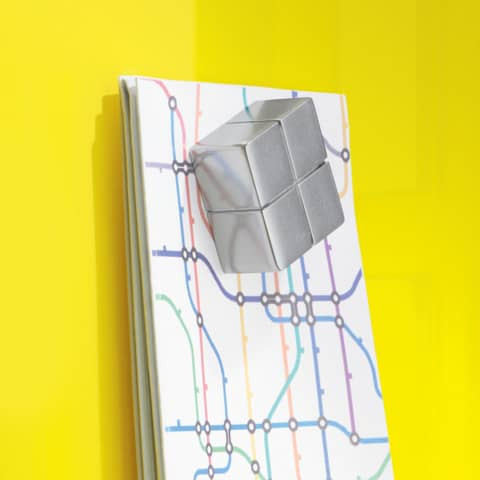 Magnet Neodym Cube 2ST silber SIGEL BA704 SuperDym C10 20x10mm