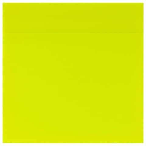 Haftnotizblock 50BL PP transparent-gelb Q-CONNECT KF10369 76x76mm