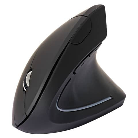 Maus ergonomisch schwarz kabellos Q-CONNECT KF10714