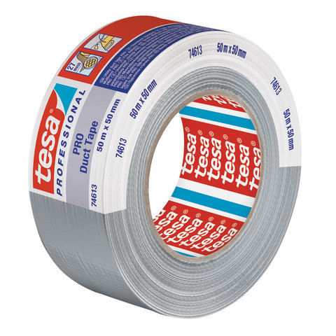 Gewebeband Professional PRO Duct silber TESA 74613-00003-00 50mm x50m
