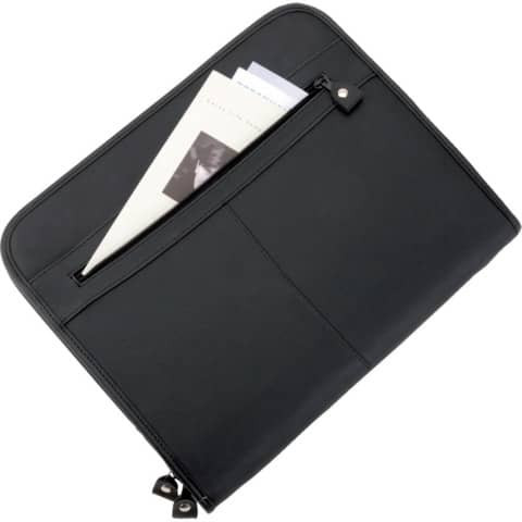 Schreibmappe Milano A4 schwarz ALASSIO 30042