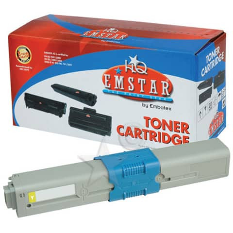 Lasertoner yellow EMSTAR O641 44973533