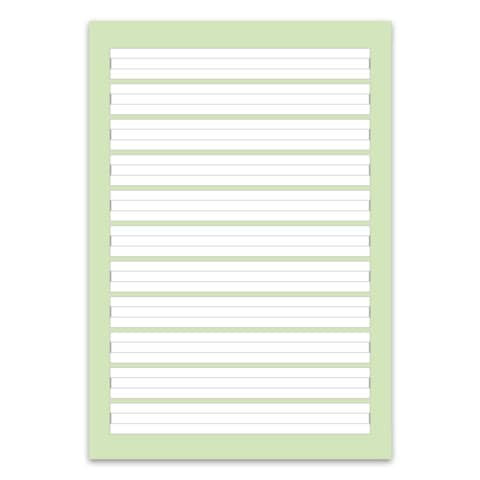 Spiralblock A5 40BL Lin1 STAUFEN GREEN 040740001 70g