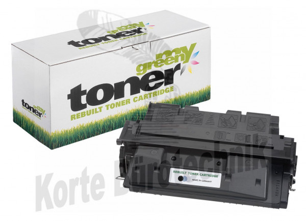 my green toner Toner-Kartusche schwarz HC (130731) ersetzt 61X