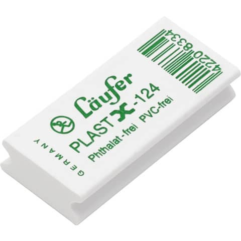 Radierer Plast X-Form LÄUFER 01240 X-124