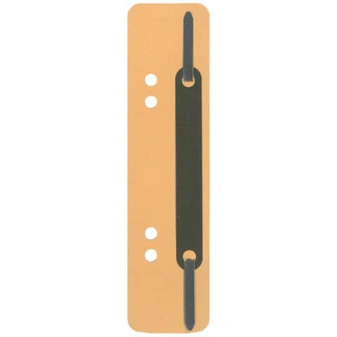 Heftstreifen RC 34x150mm 25ST gelb Q-CONNECT 4012000213 Metalldeckleiste