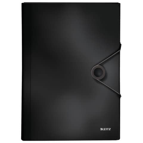 Fächermappe Solid A4 PP schwarz LEITZ 4579-10-95 6 Fächer