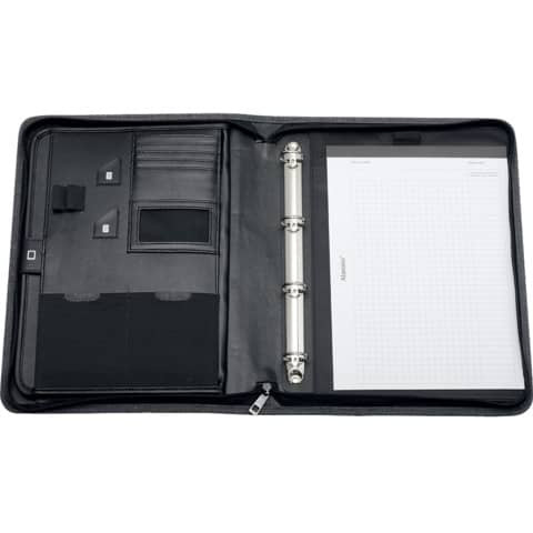 Schreibmappe A4 LAZIO grau ALASSIO 30116 28,5x36x5cm