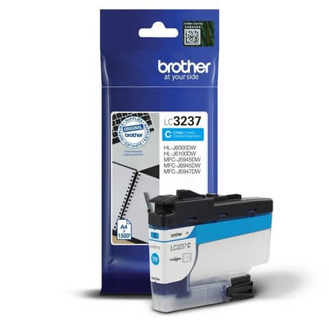 Inkjetpatrone cyan BROTHER LC3237C