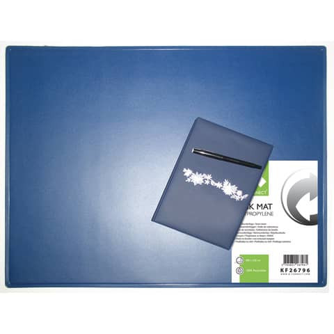 Schreibunterlage 53x40cm blau Q-CONNECT KF26796 PP