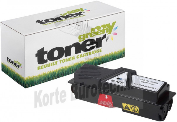 my green toner Toner-Kit schwarz (150487) ersetzt TK-160