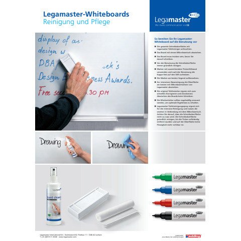 Flipchart Sketch Easy 105x68cm schwarz LEGAMASTER 7-152810 Dreibein