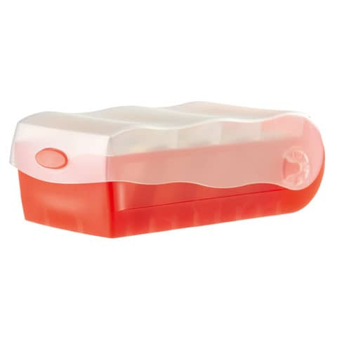 Lernkartei Croco A8 transluzent-rot HAN 998-617 für 500 Karten