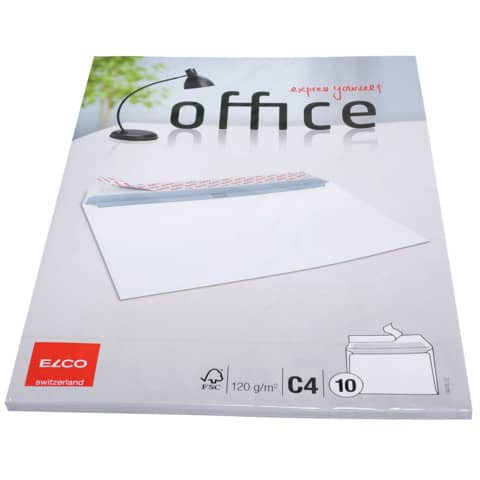 Briefhülle C4 120g HK weiß ELCO 74476.12 Innendr. 10St