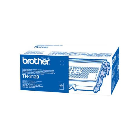 Lasertoner schwarz BROTHER TN2120