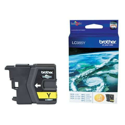 Inkjetpatrone yellow BROTHER LC985Y