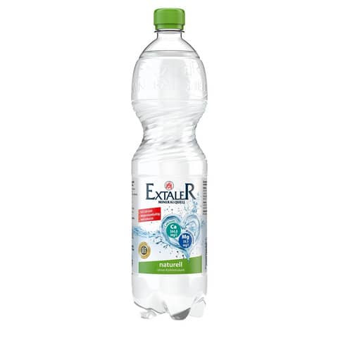 Mineralwasser naturell 6 x 1,25L EXTALER 25803