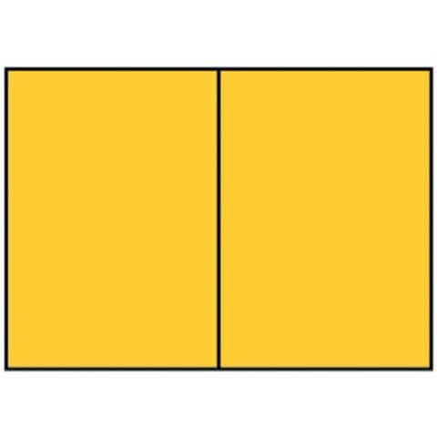 Briefkarte Paperado A6 HD PL ocker RÖSSLER 16407043 105x148mm gerippt