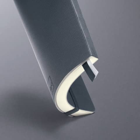 Notizbuch 135x210mm liniert d.grau CONCEPTUM CO329 Softcover