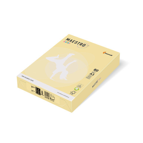 Kopierpapier A3 80g 500Bl gelb MAESTRO COLOR 9417-YE23B80B