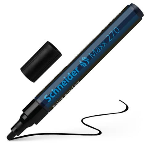 Lackmalstift Maxx 270 schwarz SCHNEIDER 127001 1-3mm