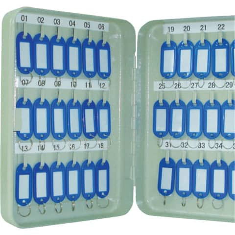 Schlüsselschrank f.36S. grau Q-CONNECT KF04272