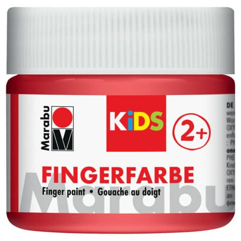 Fingerfarbe Kids rot MARABU 03030 050 232 100ml