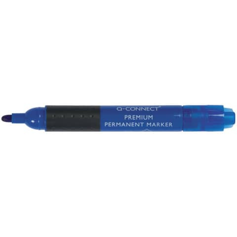 Permanentmarker 3mm blau Q-CONNECT KF26106 Rundspitze