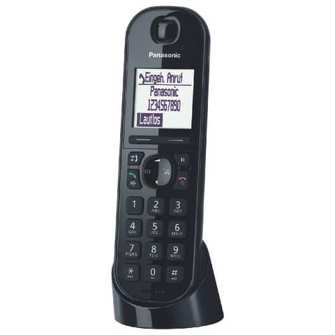 Telefon KX-TGQ200GB - schnurloses, schwarz