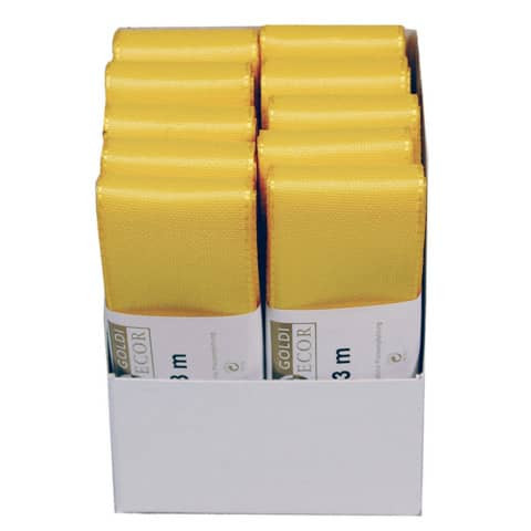 Basic Taftband 40mmx3m gelb 1445040101003