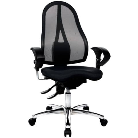 Drehstuhl Sitness 15 schwarz TOPSTAR ST19U G20 mit Armlehnen