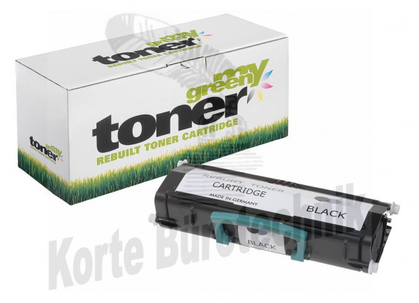 my green toner Toner-Kartusche schwarz HC (160189) ersetzt X264H11G
