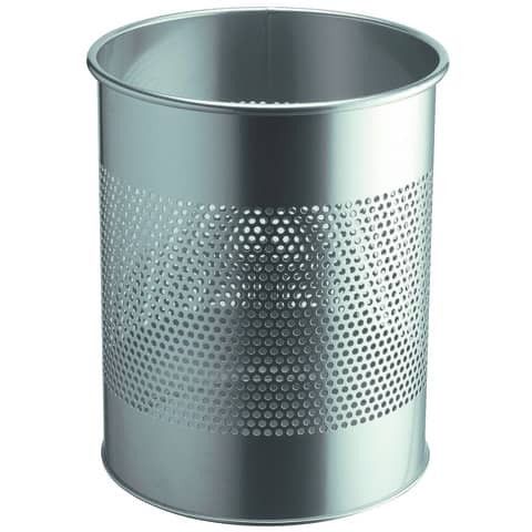 Papierkorb 15L metallic silber DURABLE 3310 23 /A29000351