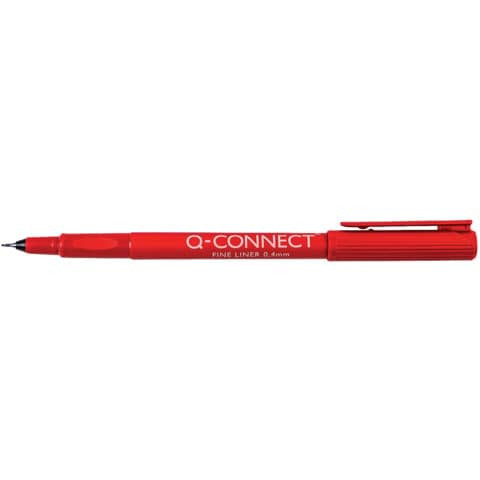 Feinliner 0,4mm rot Q-CONNECT KF25009