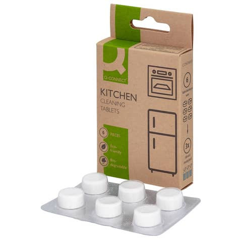 Küchenreiniger Nachfüllung mit 6 Tabs Q-CONNECT KF16656
