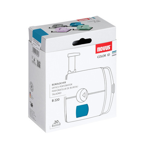 Locher B220 bright petrol NOVUS 025-0654 B22057